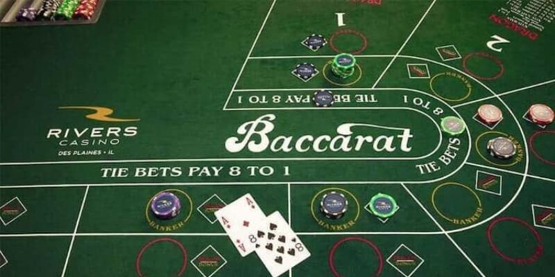 Luật chơi Baccarat quy ước về cách rút bài